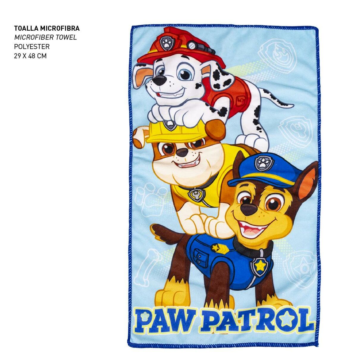 Детский дорожный туалетный набор The Paw Patrol 4 Предметы Светло Синий-5
