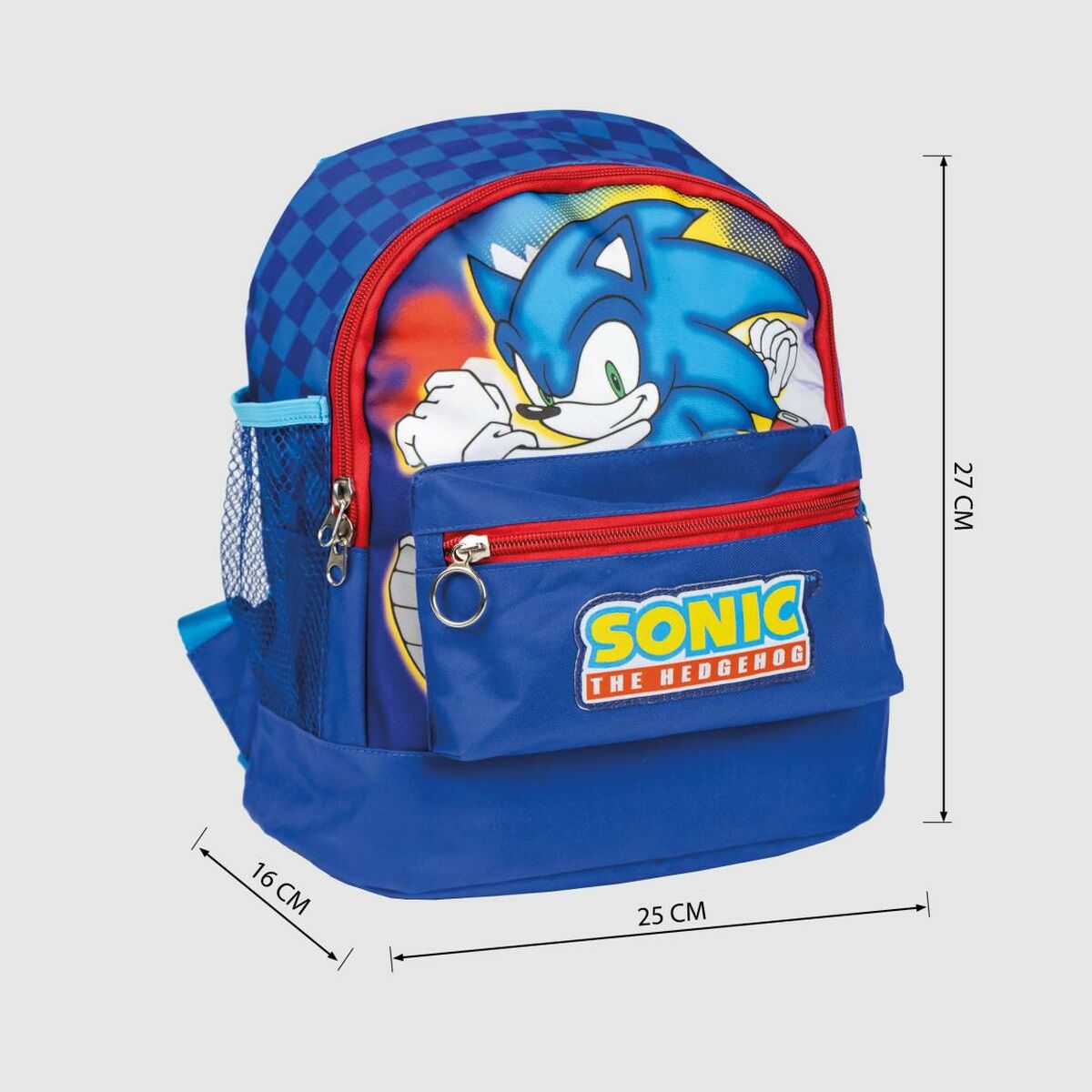 Походный рюкзак Sonic Детский 25 x 27 x 16 cm Синий-4