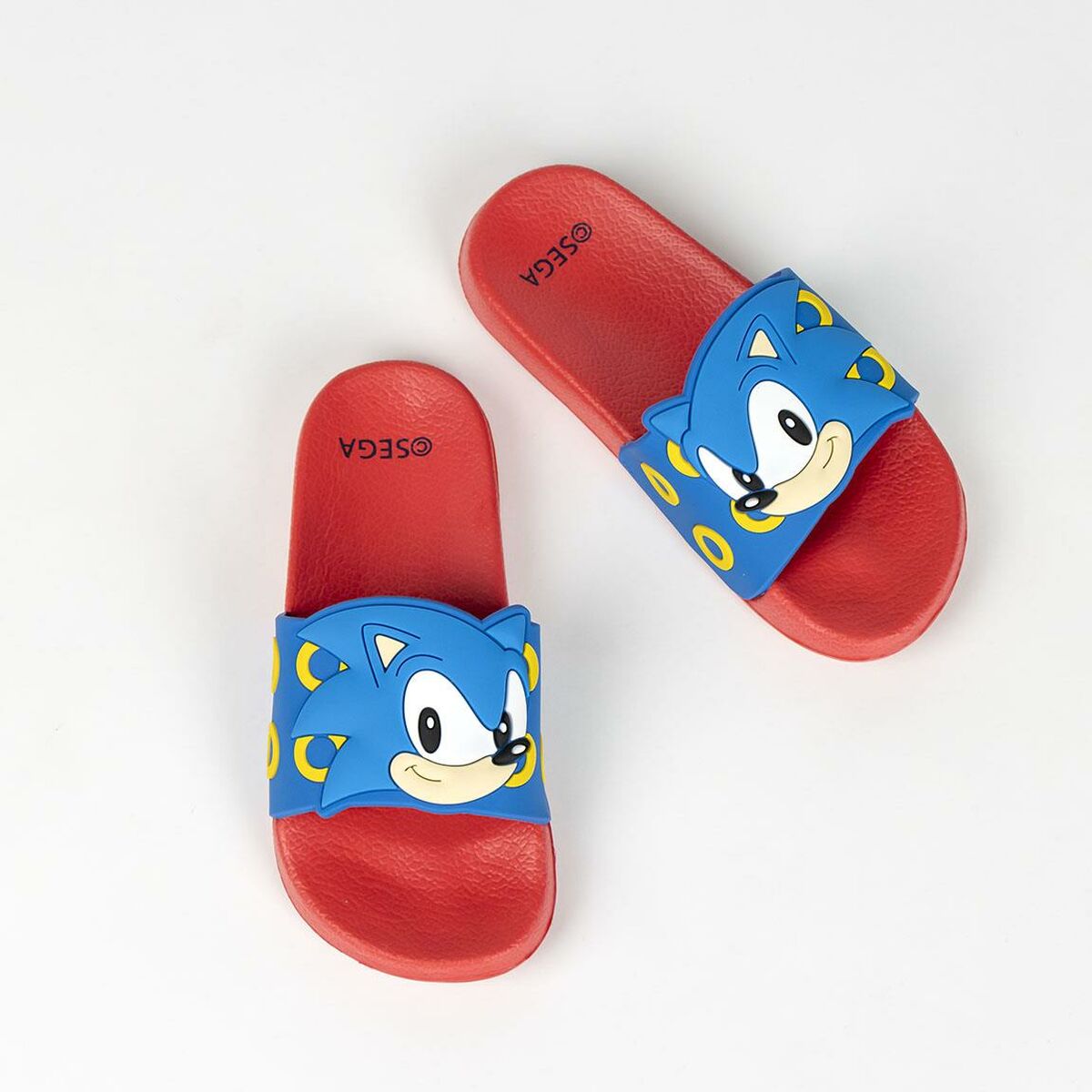 Шлепанцы для детей Sonic Синий Красный-3