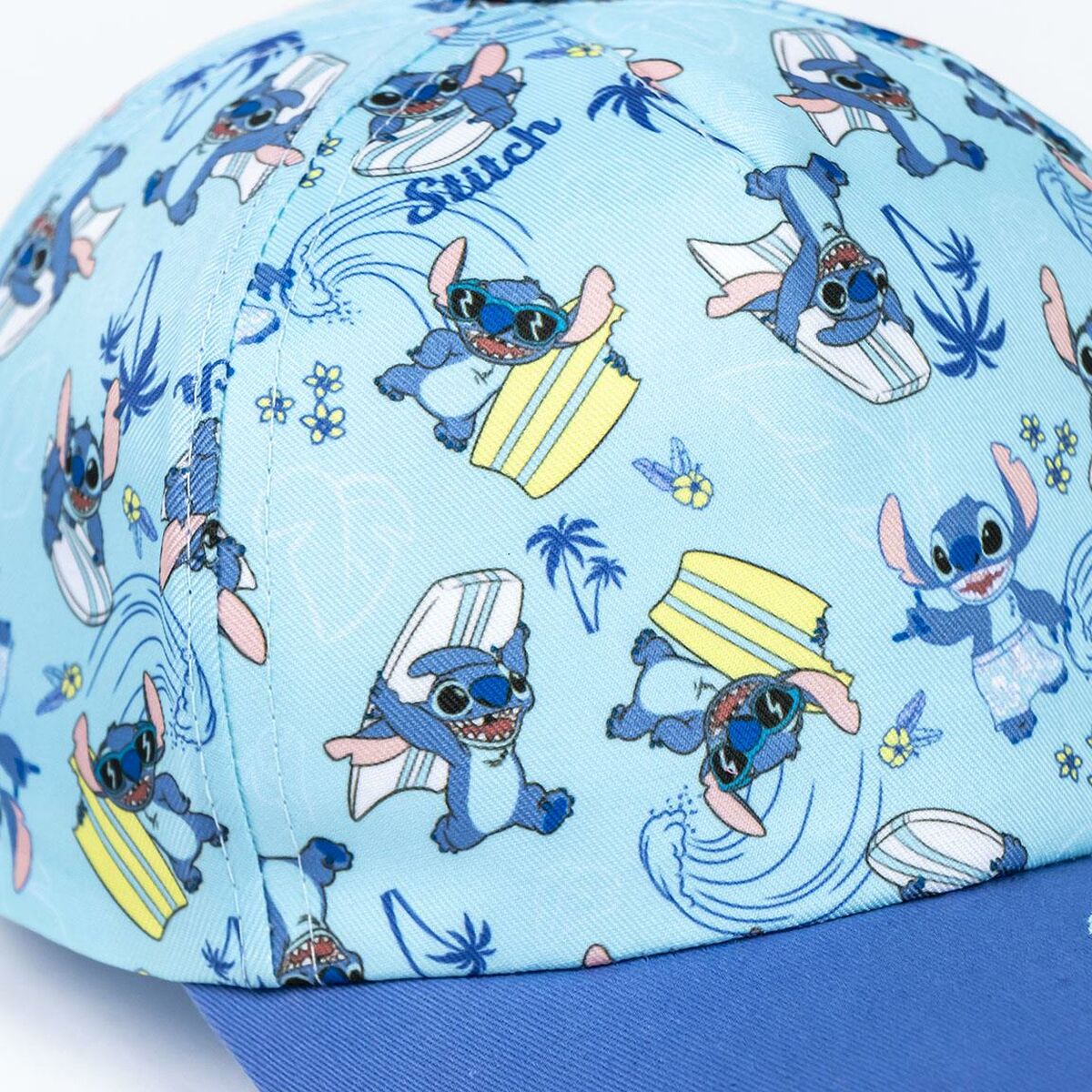 Детская кепка Stitch Синий (55 cm)-4