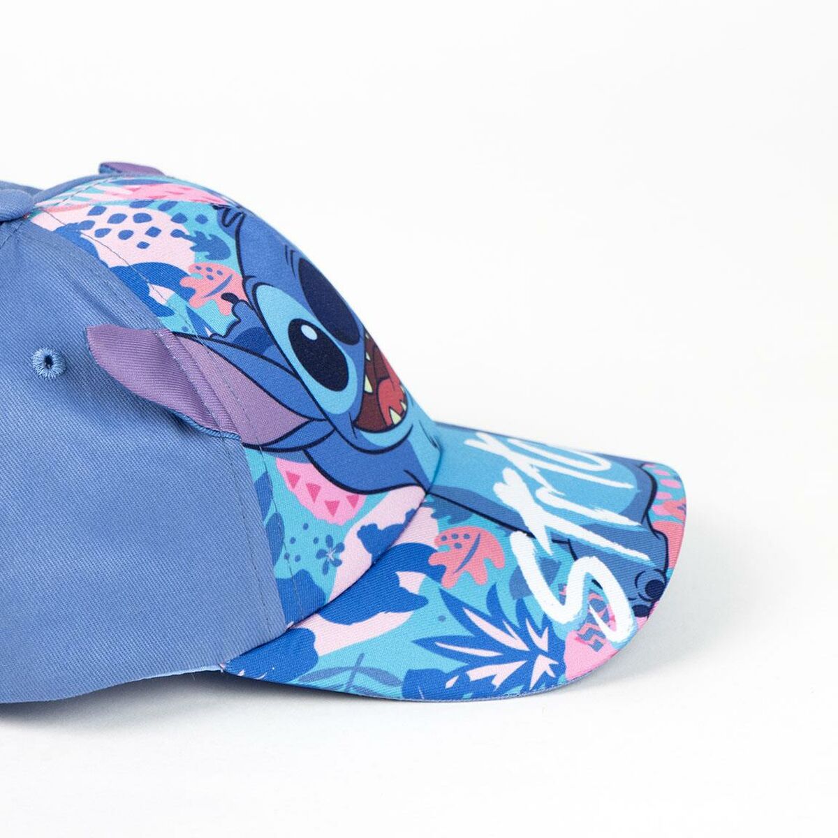 Детская кепка с ушами Stitch Синий-2
