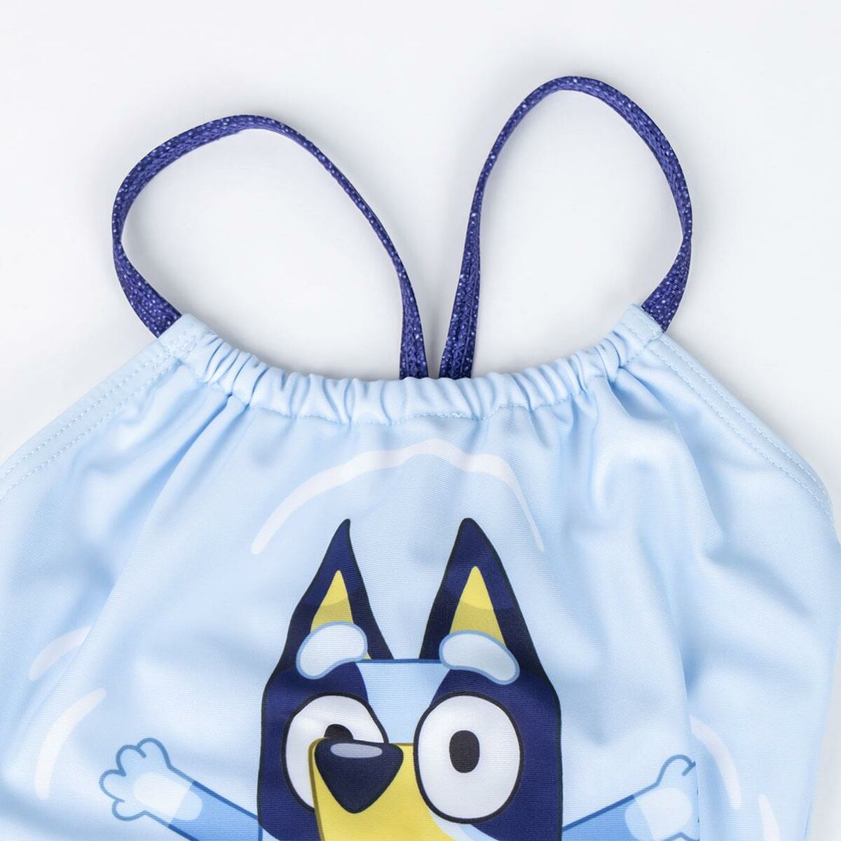 Купальник для девочек Bluey Светло Синий-4
