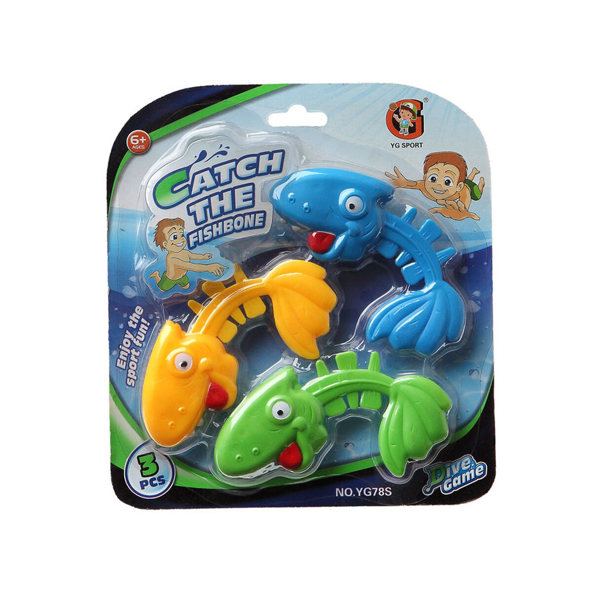 Погружная игрушка для дайвинга Catch the fishbone-2