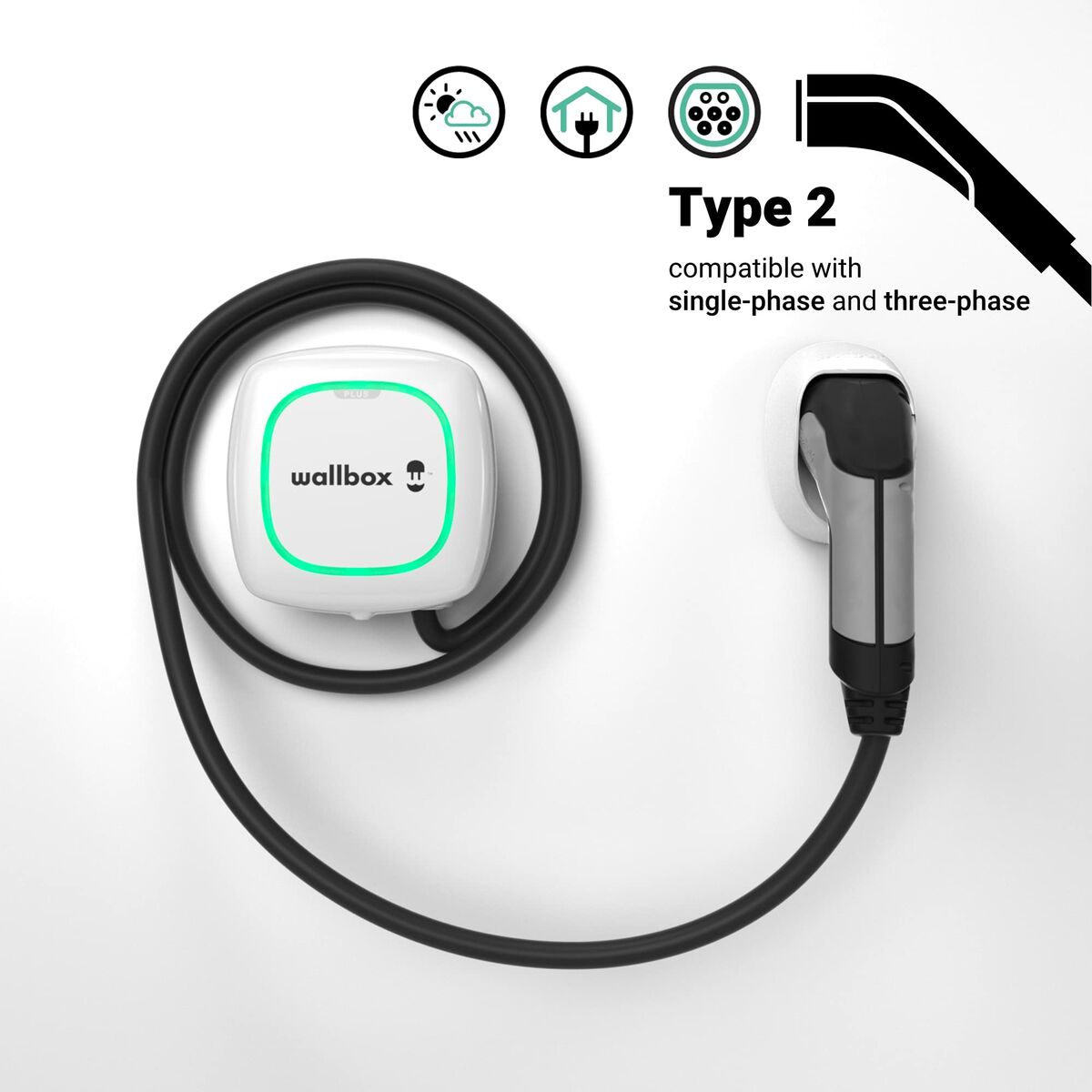 Зарядное устройство для аккумулятора Wallbox Pulsar Plus 7.4W T2-6