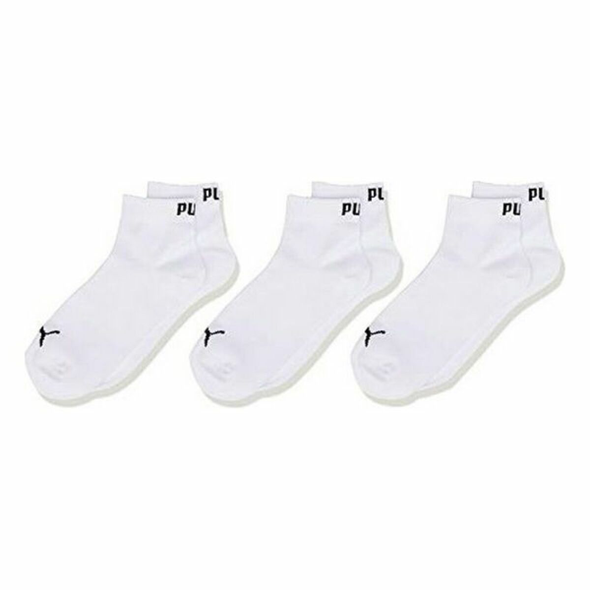 Puma KIDS QUARTER Sports Socks (3 pairs)-2