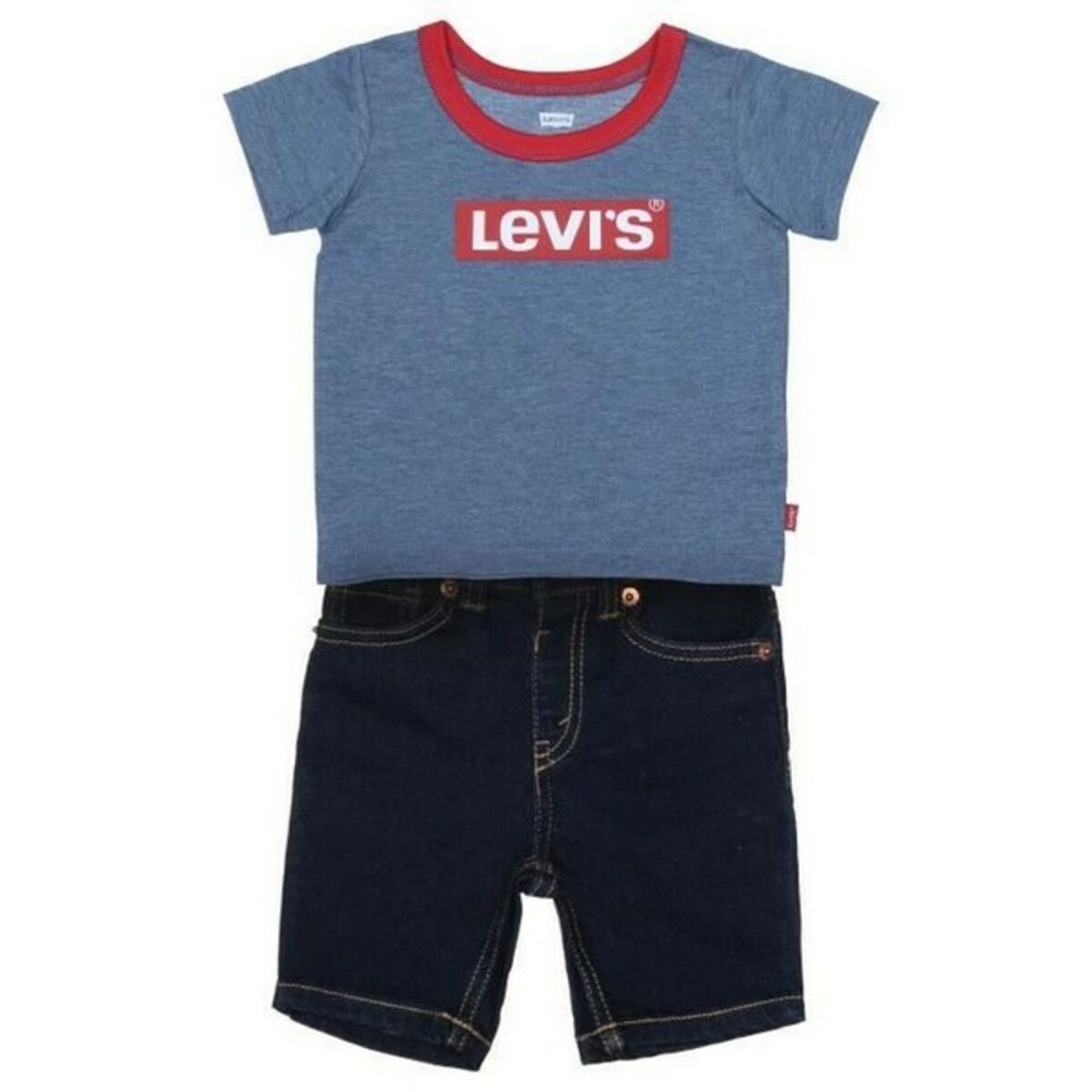 Abito sportivo Levi's STRETCH DENIM SHORT Blu