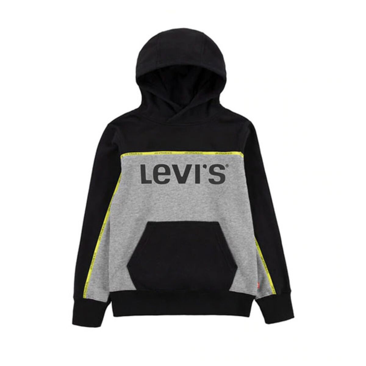 Felpa con cappuccio Levi's PULL OVER HOODY 9EB915 Grigio