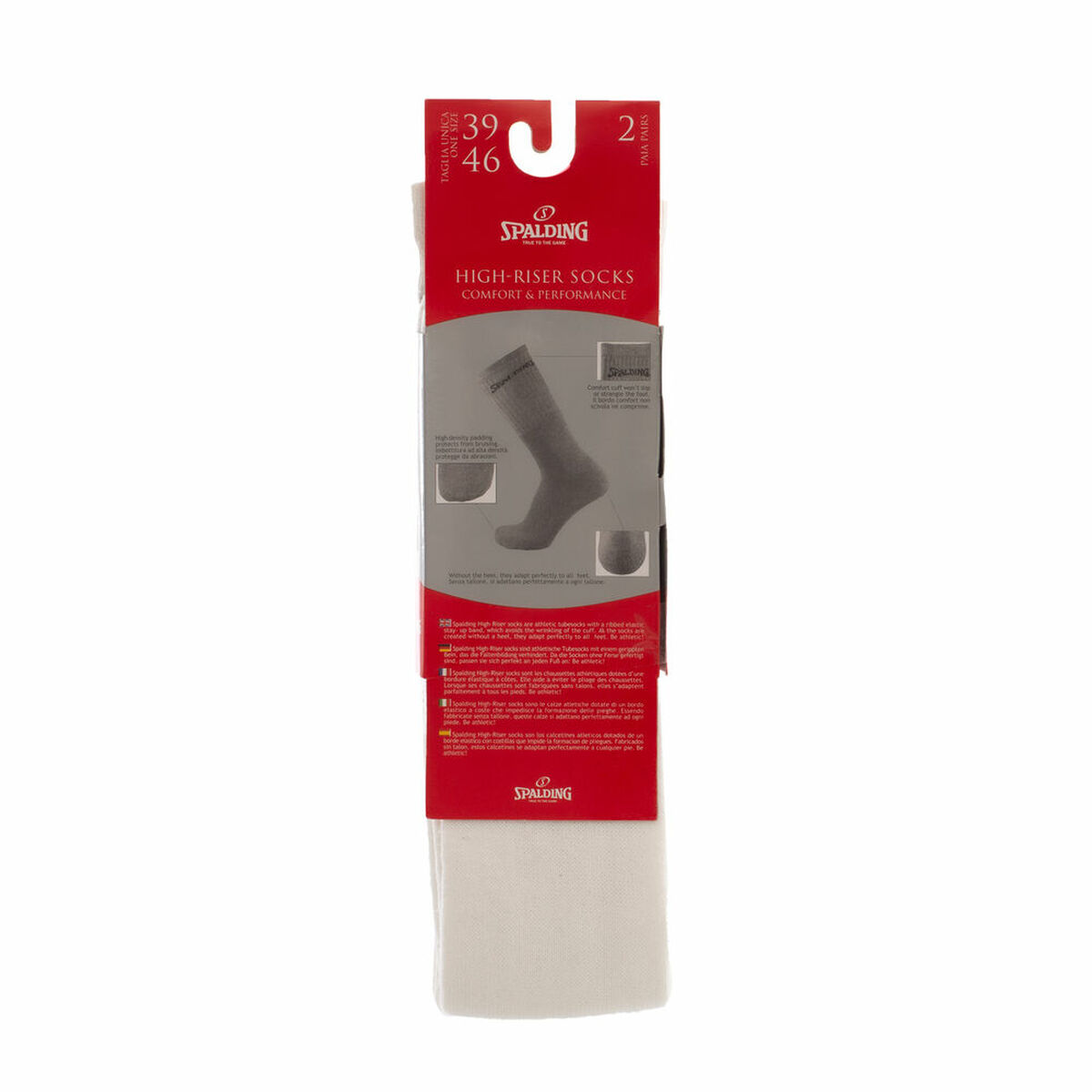 Spalding Socks C34018 White-2