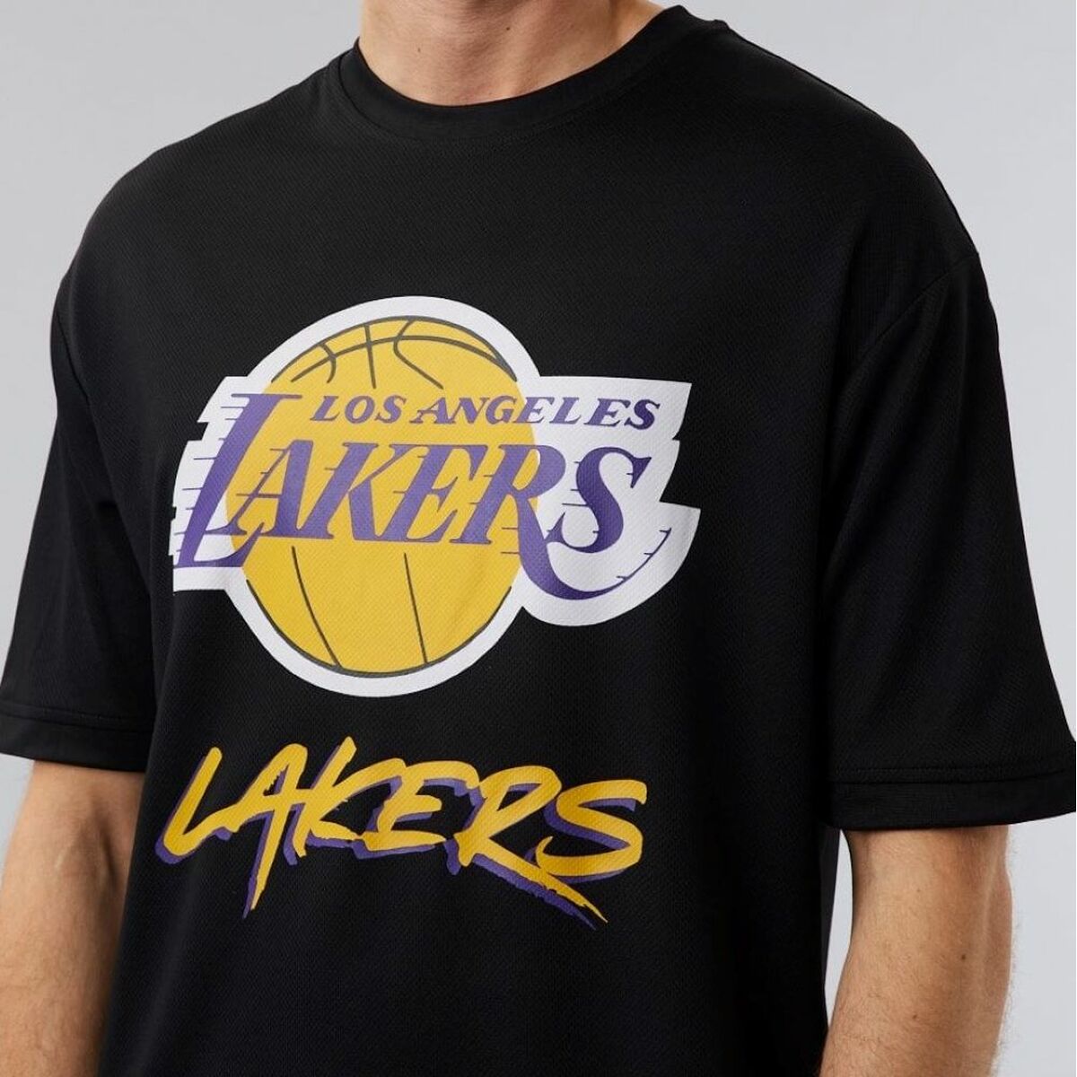 Футболка с коротким рукавом MESH TEE LOSLAK BLKTRP New Era 60284737 Чёрный-5