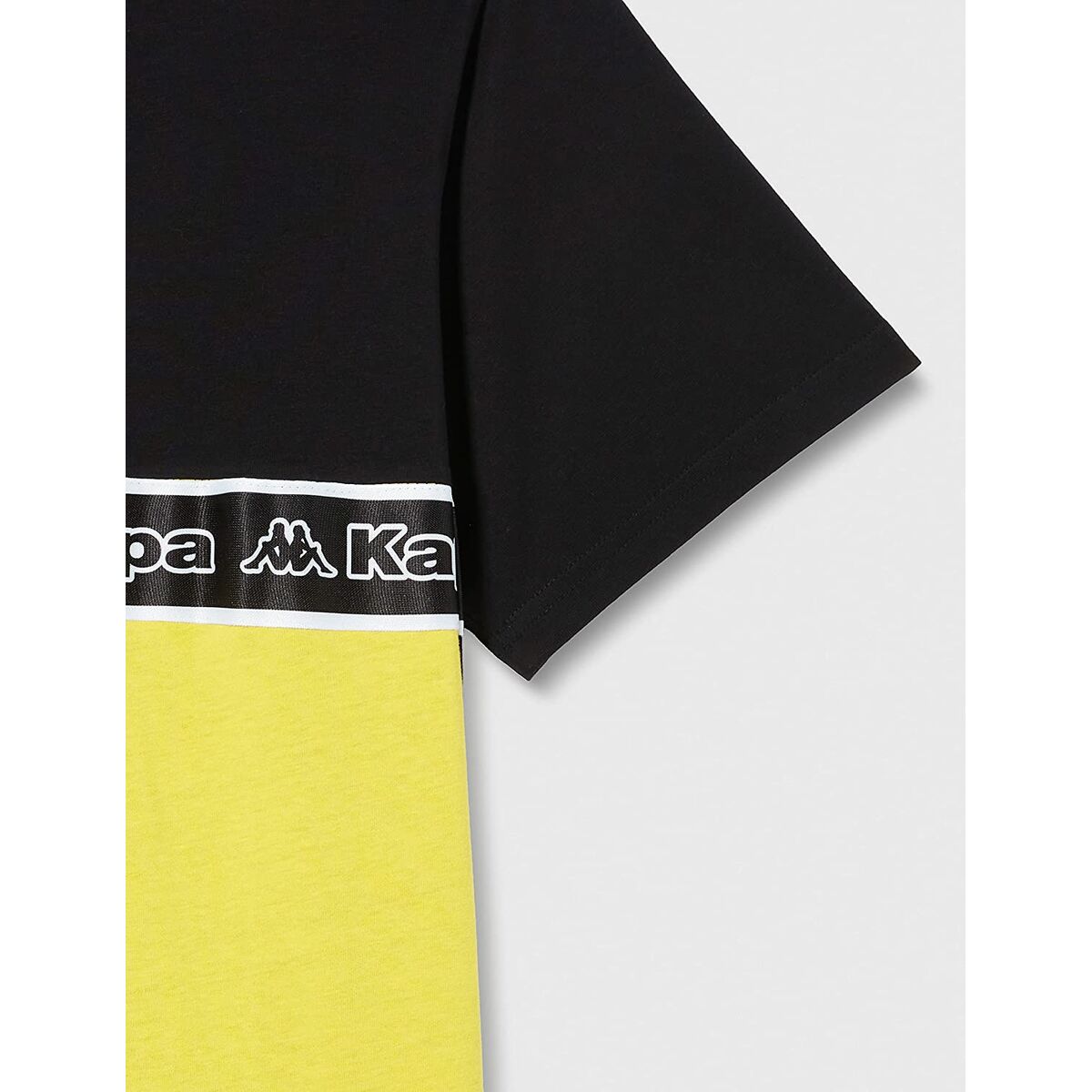 Футболка с коротким рукавом мужская Kappa DARIN Чёрный-7