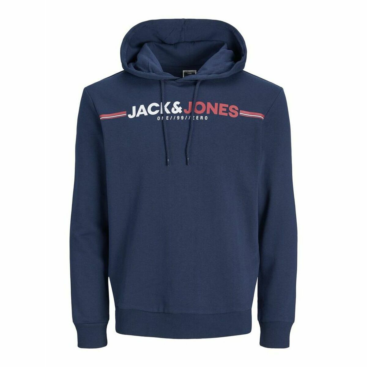 Толстовка с капюшоном мужская Jack & Jones JCOFREDERICK Тёмно Синий-2