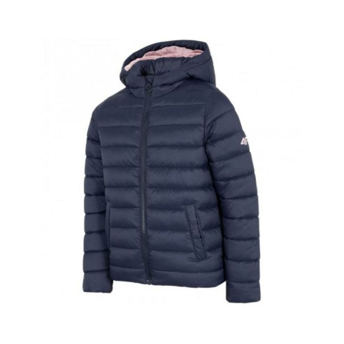 Çocuk spor ceketi 4F GÜNLÜK KOLEKSIYON HJZ22 4F JKUDP001 Koyu Mavi