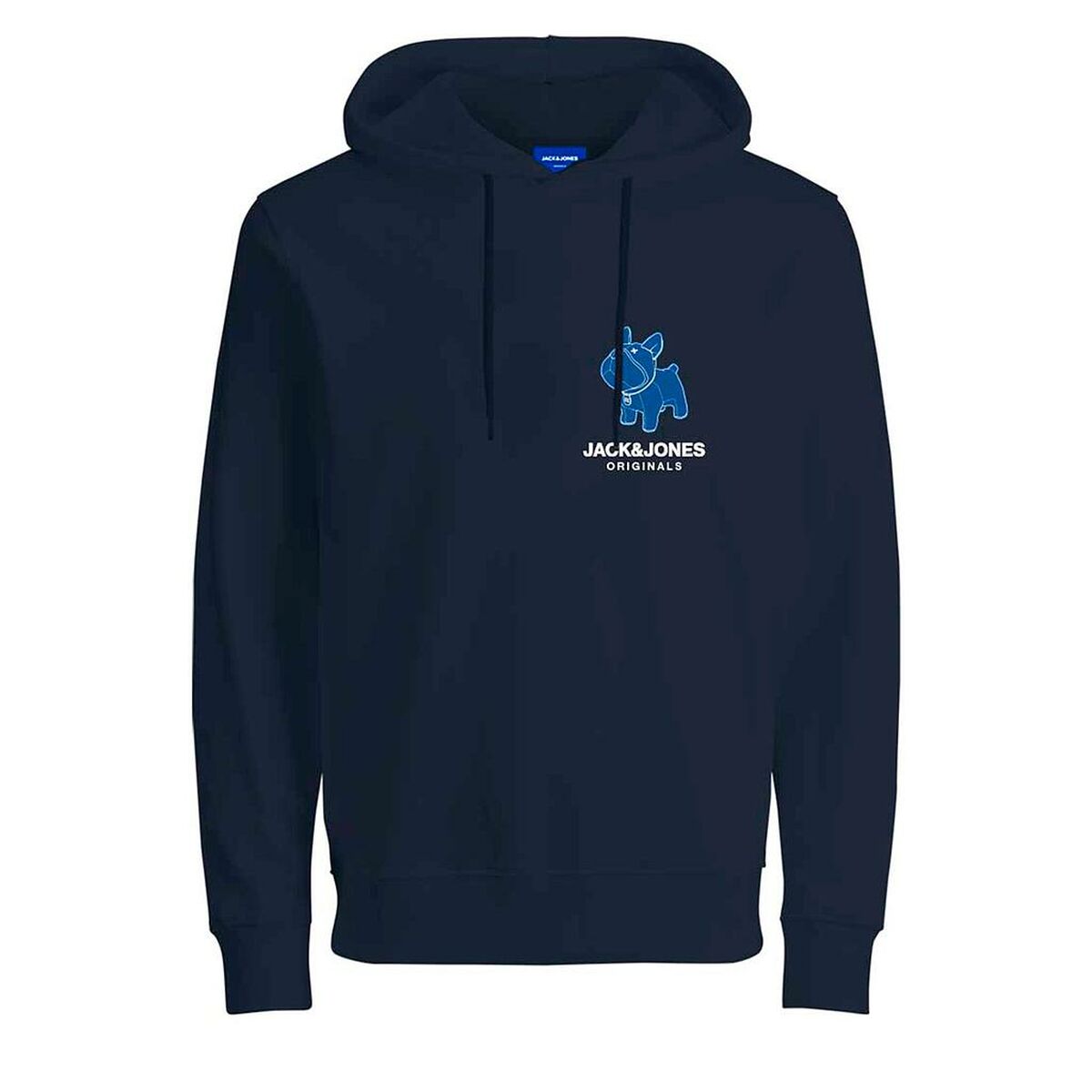 Erkek Sweatshirt JORPAL SWEAT HOOD FST Jack & Jones 2310015 Koyu Mavi