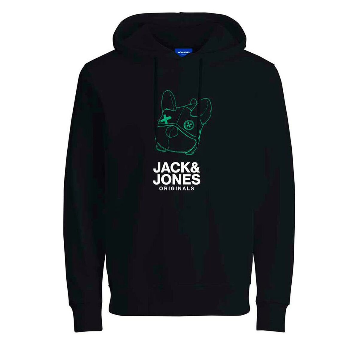 Либоси мардонаи Hooded JORPAL SWEAT HOOD FST Jack & Jones 2310015 сиёҳ-3