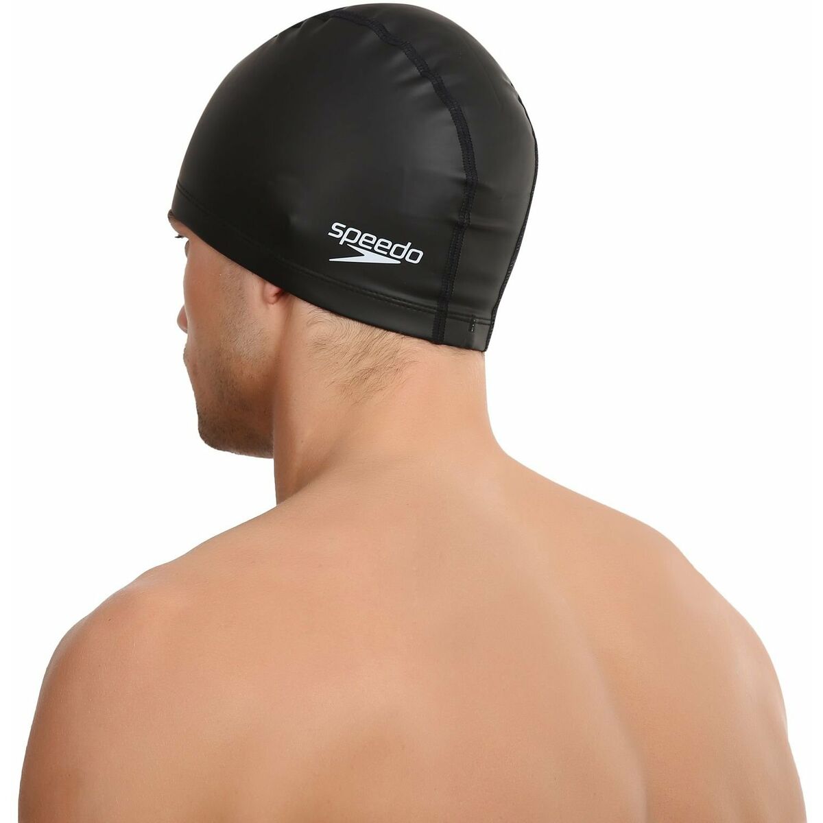Шапочка для плавания Speedo  PACE CAP 8-720640001 Чёрный Силикон-4