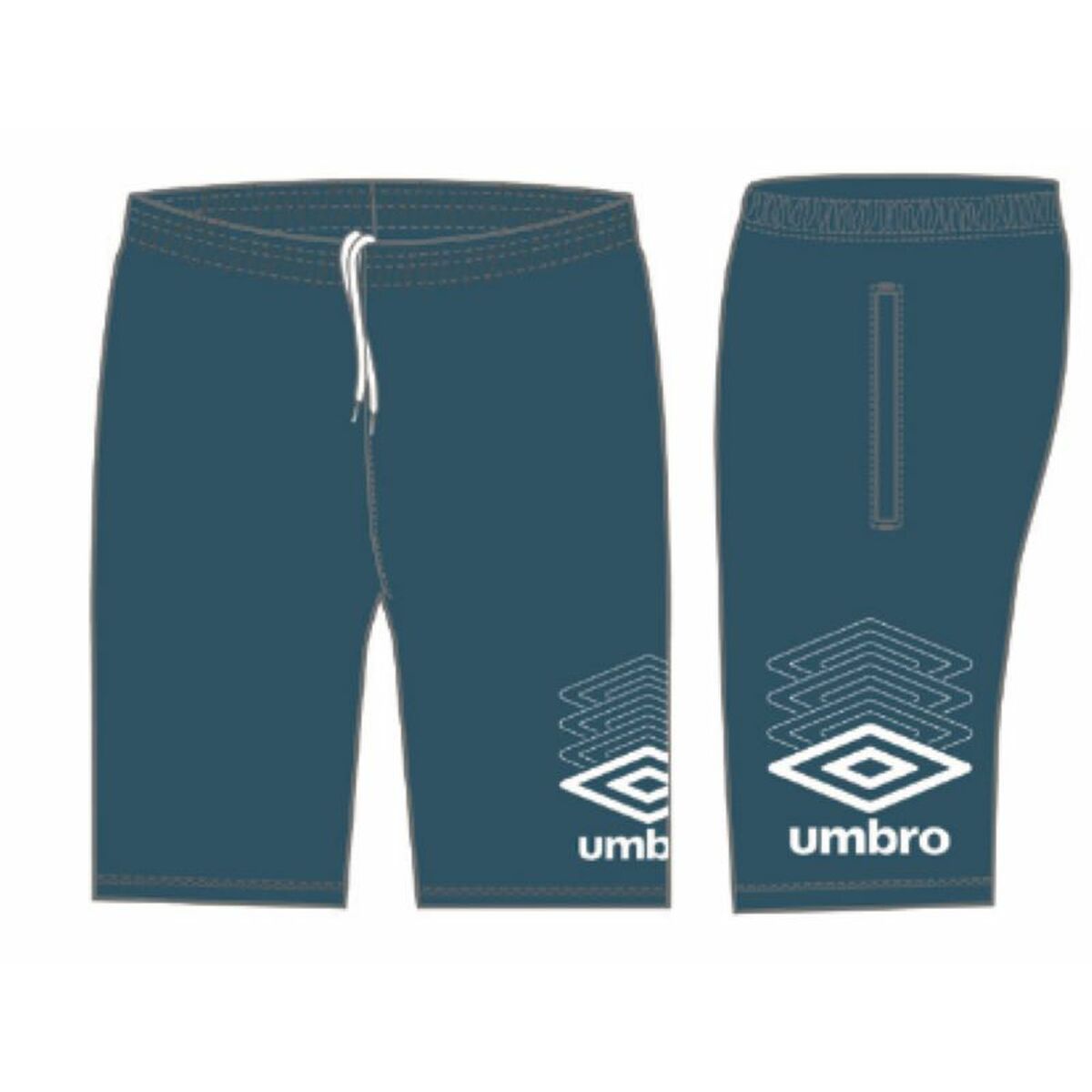 Спортивные мужские шорты Umbro TERRACE 66209U LKB Синий-3