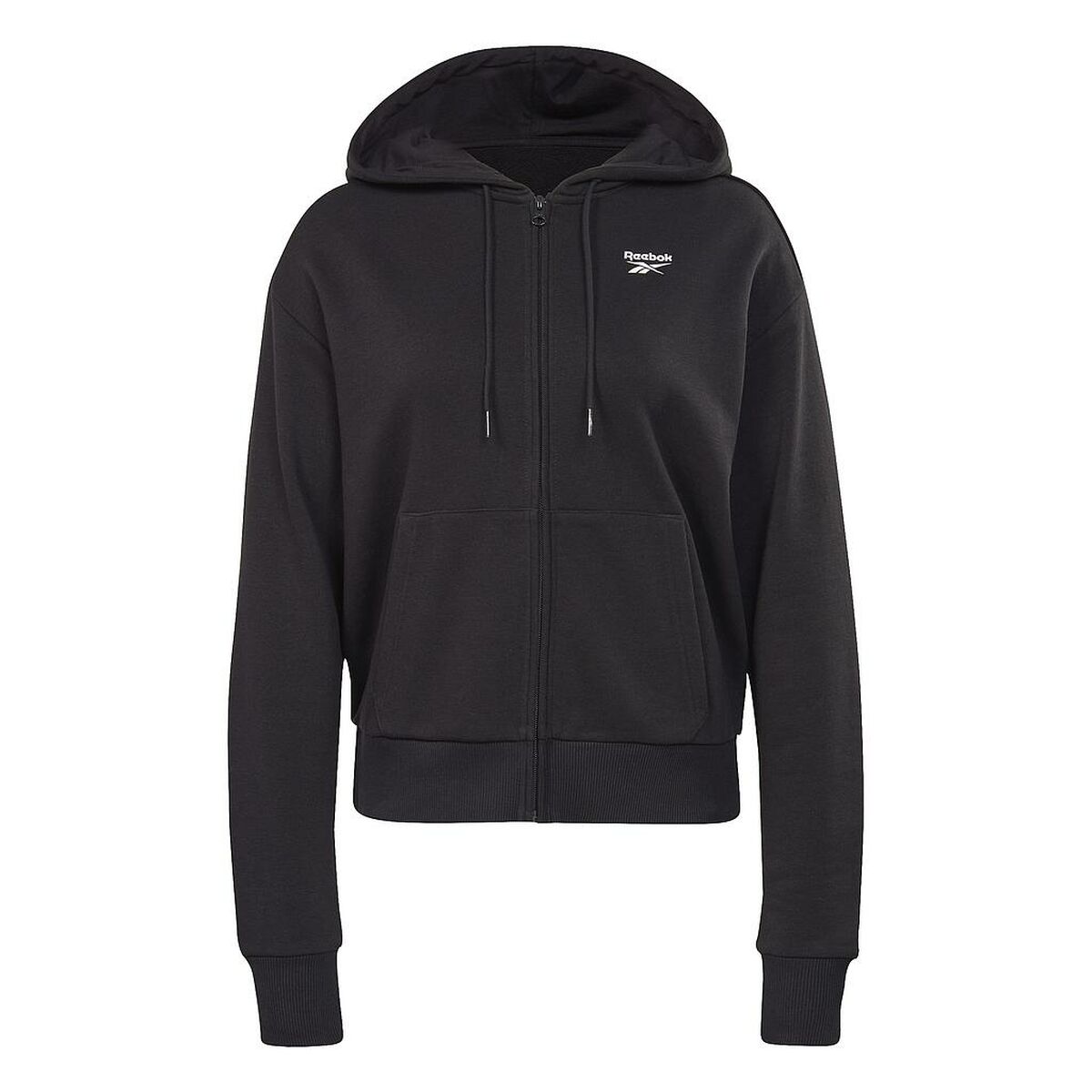 连帽衫和闪电女子Reebok RI SL FRENCH TERRY H54754 Black