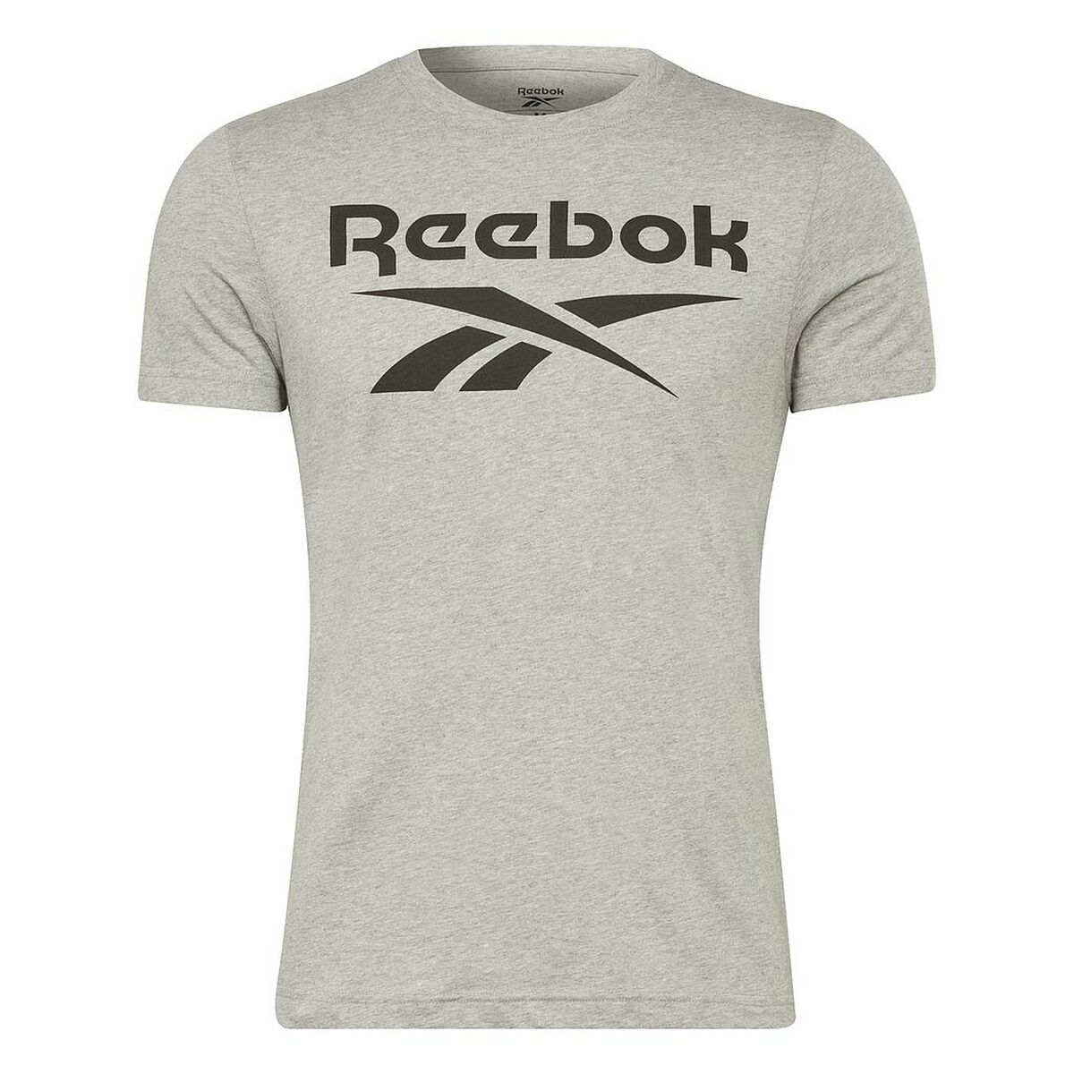 短袖球衣男子Reebok BIG LOGO TEE HD4219灰色-3