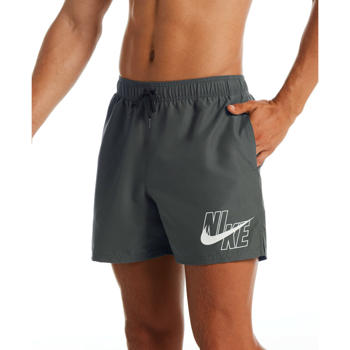 Men's swimming trunks Nike NESSA566 018 Gray-3