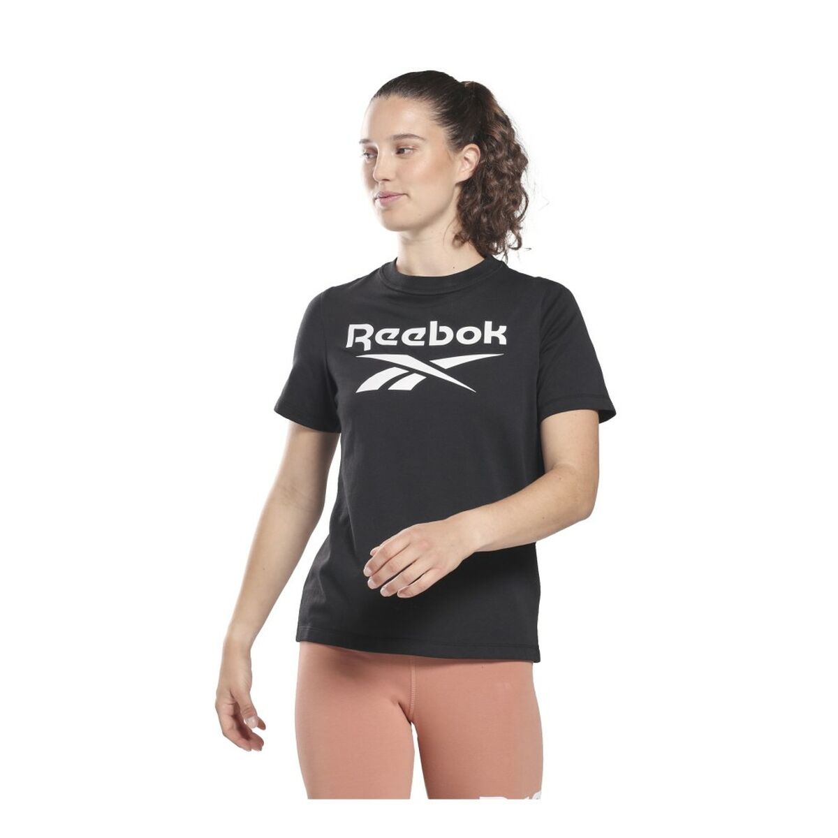 여자 쇼트 슬리브 티셔츠 Reebok RI BL TEE HB2271 블랙-4