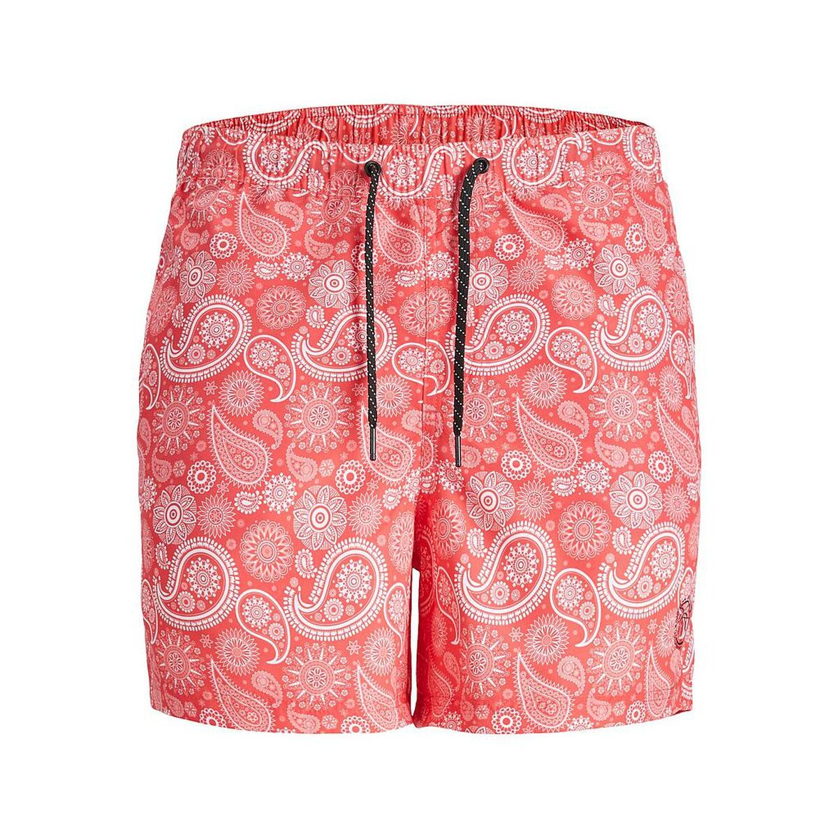 Costume da bagno maschile SQUAD Jack & Jones PAISLEY 12234512 Rosa-2