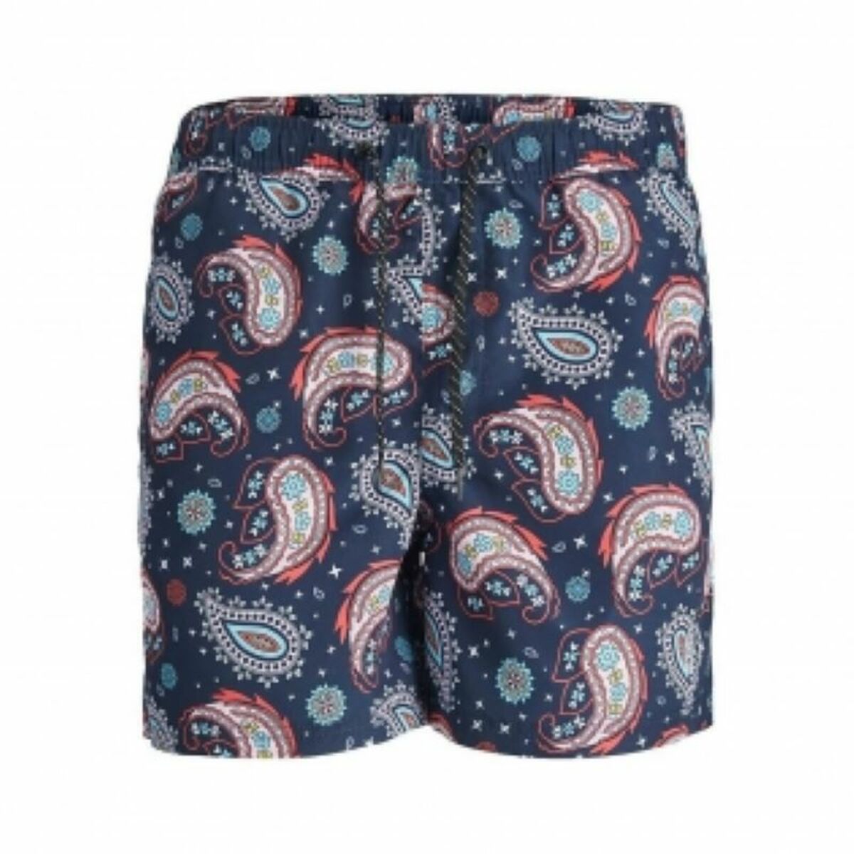 Costume da bagno Jack & Jones JPSTFIJI JJSWIM PAISLEY 12234512 Blu-4