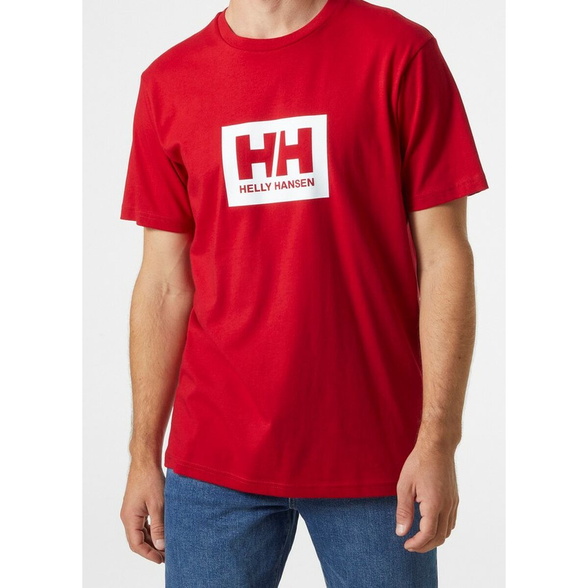 Men's Short Sleeve T-Shirt HH BOX T Helly Hansen 53285 162 Red-2