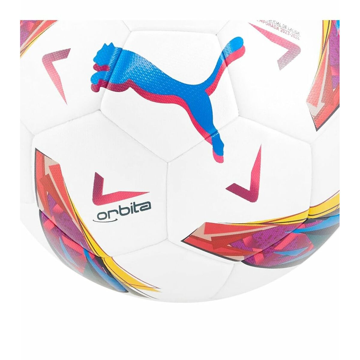 Футбольный мяч Puma LALIGA 1 HYB 084108 01 Белый синтетический Размер 5-2
