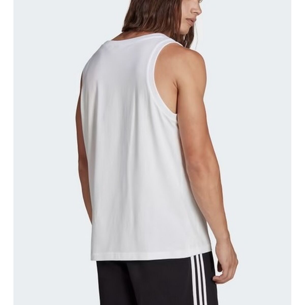 Мужская футболка без рукавов Adidas  TREFOIL TANK IA4808  Белый-3
