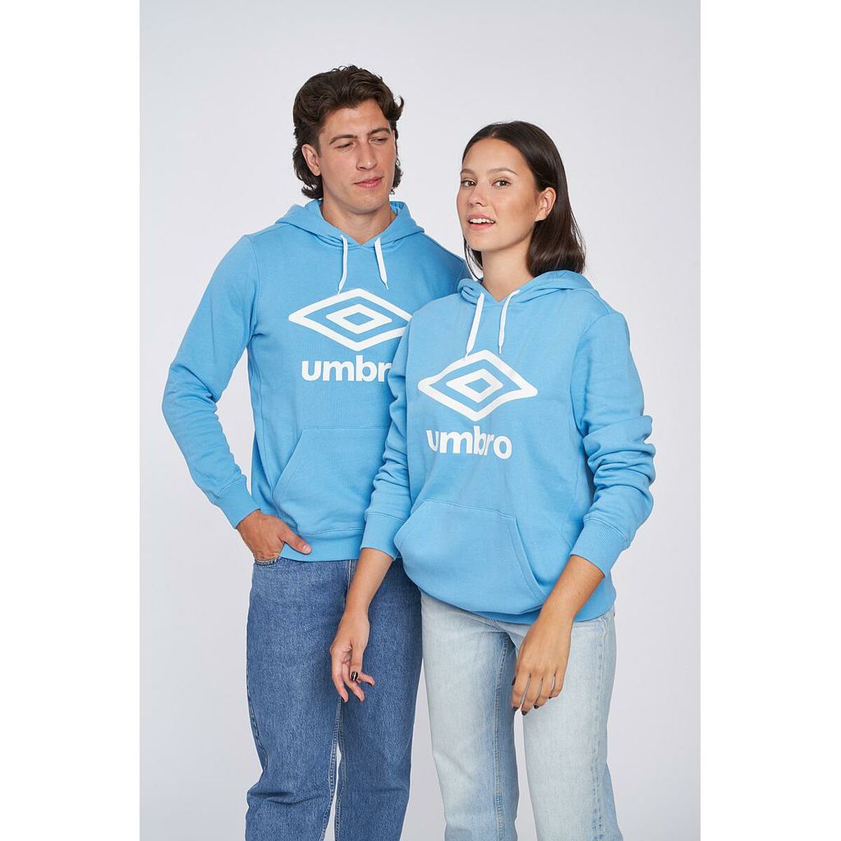 Hoodie Men 's Umbro LOGO 65835U LBY Blue-2