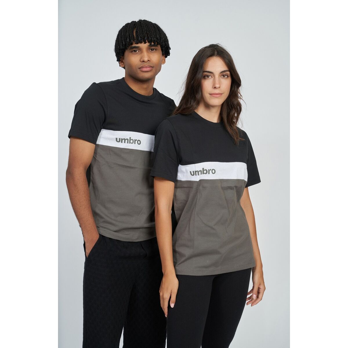 Men's Umbro SPORTWEAR Short Sleeve T-Shirt 66211U LT8 Black-4