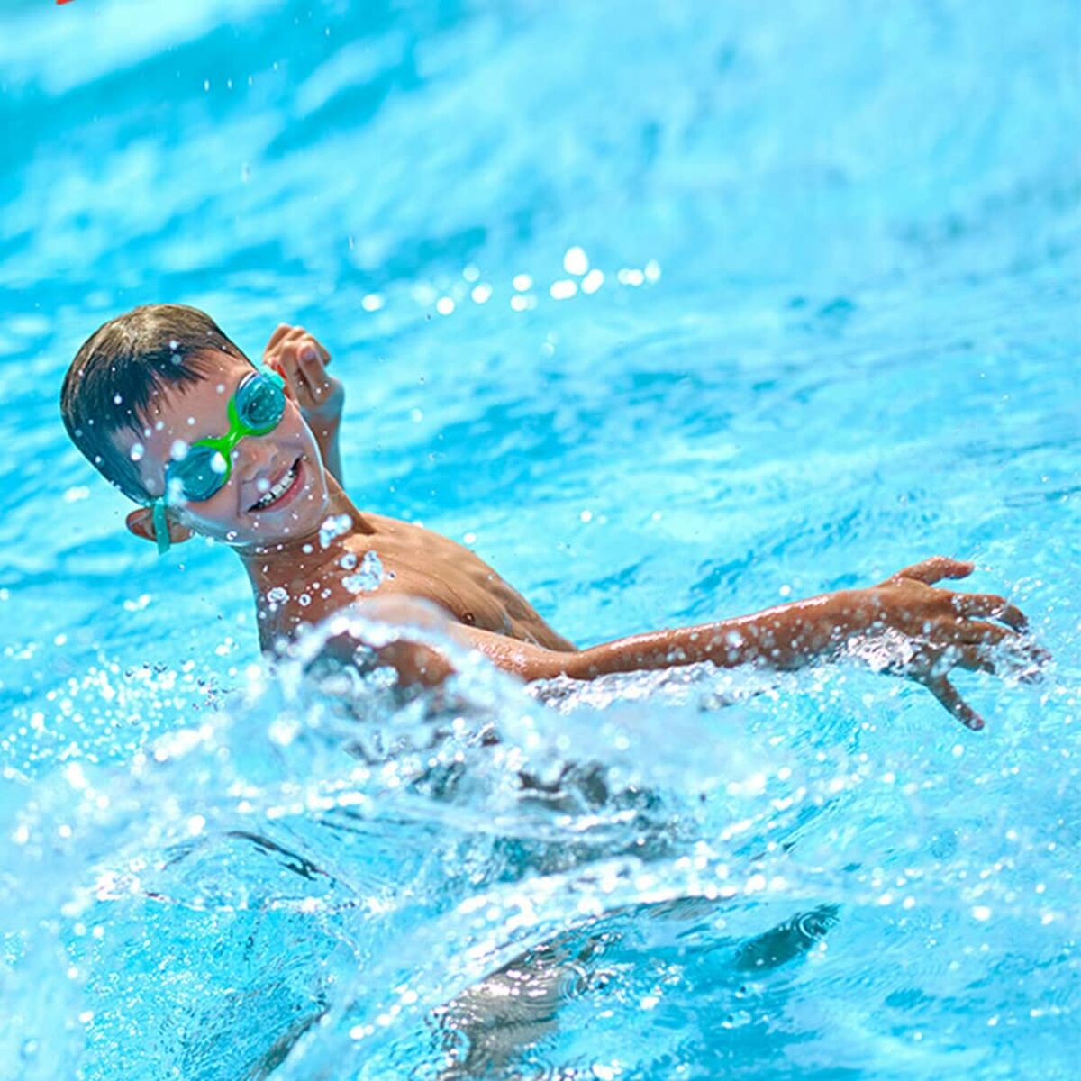Детские очки для плавания Speedo 8-1211514638 Синий Один размер-5