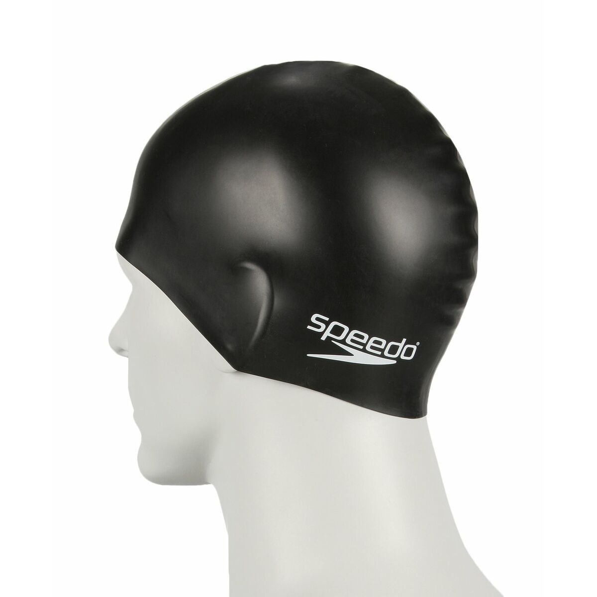Шапочка для плавания Speedo 8-709900001 Чёрный Силикон Пластик-4