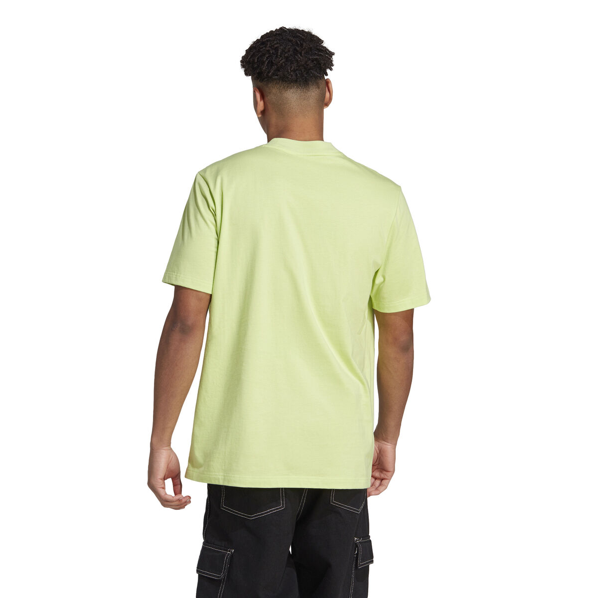 Men's Short Sleeve T-Shirt Adidas BOST T IN1627 Green-3