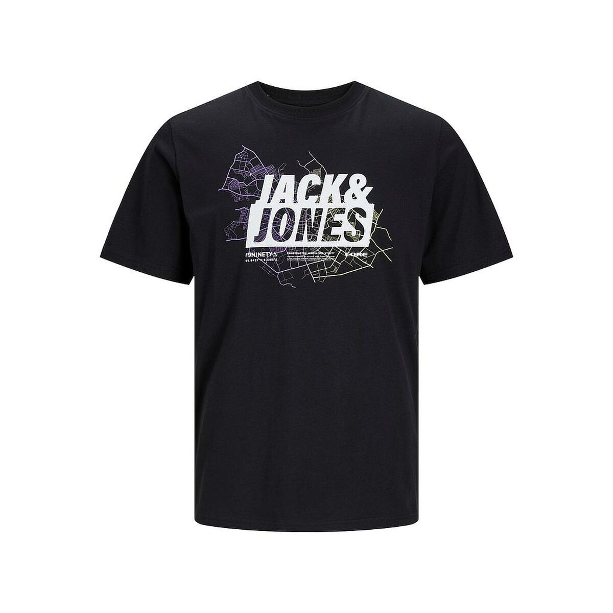 短袖球衣男子Jack&Jones LOGO TEE SS 12252376 Black-2