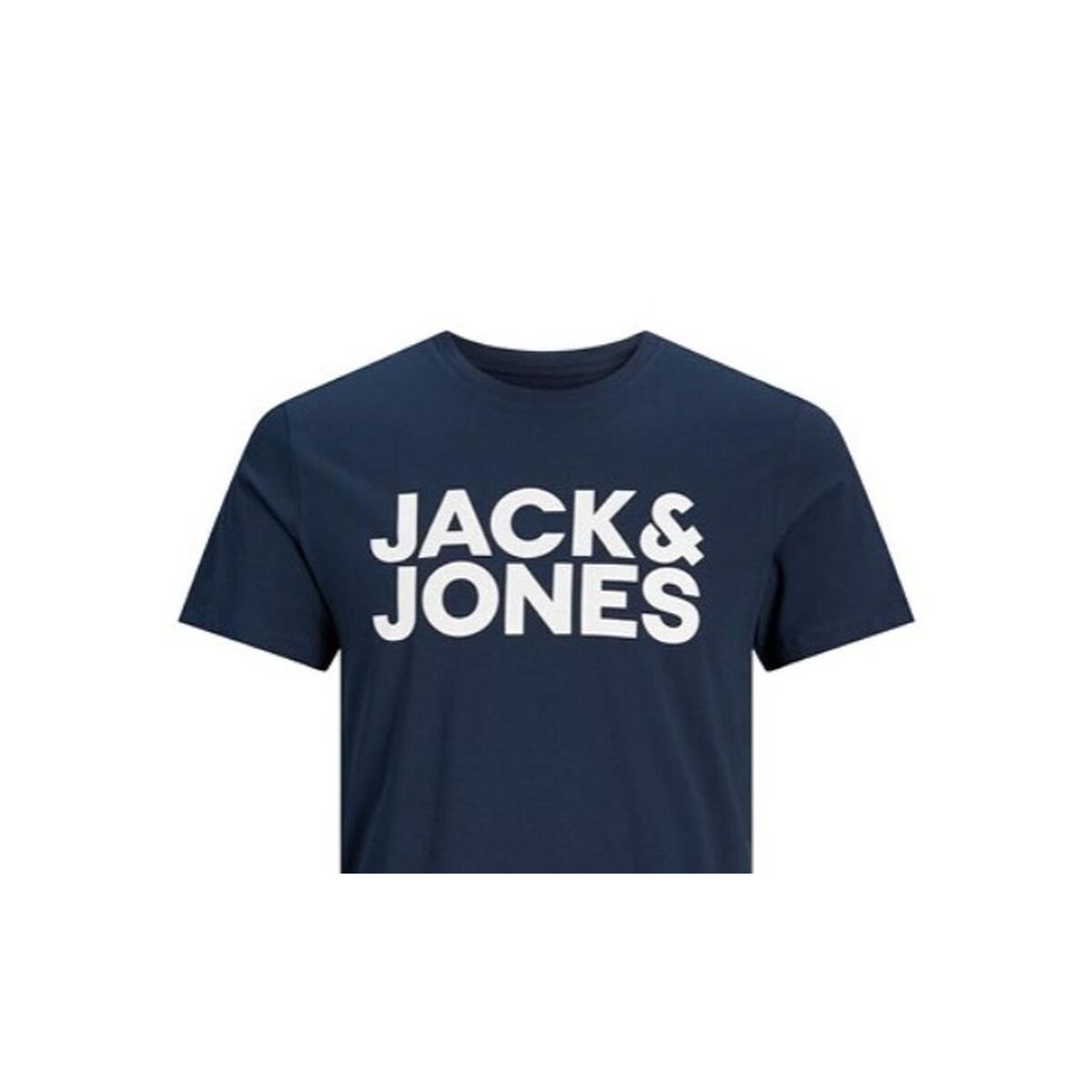 短袖球衣男子Jack＆Jones JJECORP LOGO TEE 12151955深蓝色-2