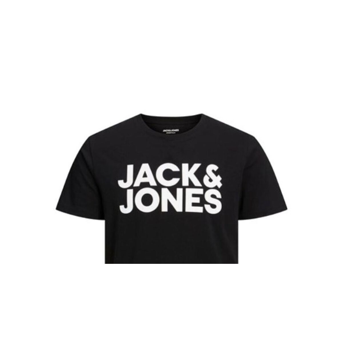 短袖球衣男子Jack＆Jones JJECORP LOGO TEE 12151955 Black-2