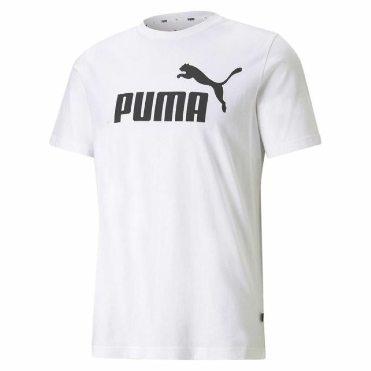 Მოკლე ყდის მაისური Puma ESS LOGO TEE 58666 02 თეთრი-2