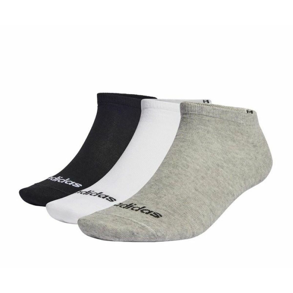 Спортивные носки Adidas T LIN LOW 3P IC1300  Серый-2