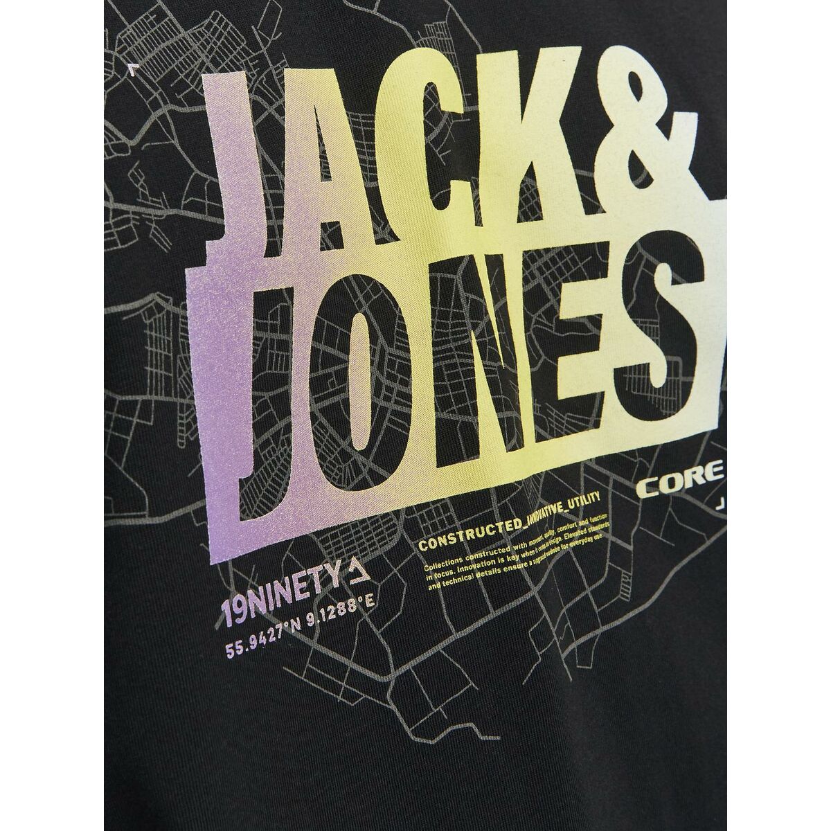 短袖球衣男子Jack&Jones JCOMAP SUMMER 12257908 Black-2