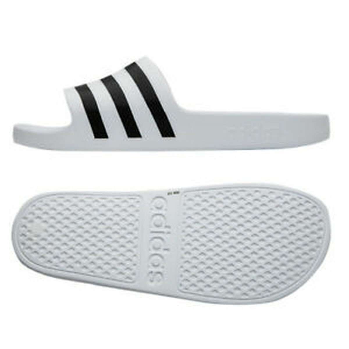 Flip flops for men Adidas ADILETTE AQUA F35539 White-2