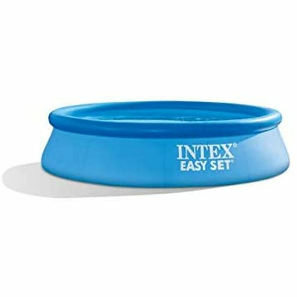 Piscina inflable Intex Easy Set 1942 l Limpiador redondo para piscina (244 x 61 cm)
