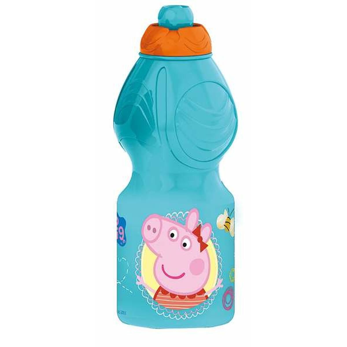 Şişe Peppa Domuz 400 ml Peppa Domuz Mavi LDPE Polietilen