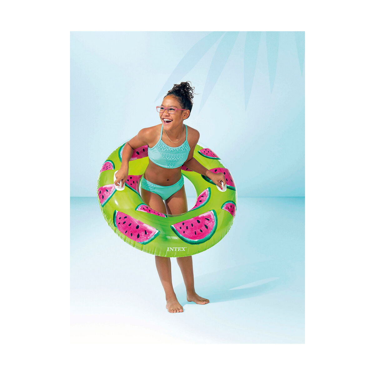 Надувной круг Intex Фрукты PVC Ø 107 cm-2
