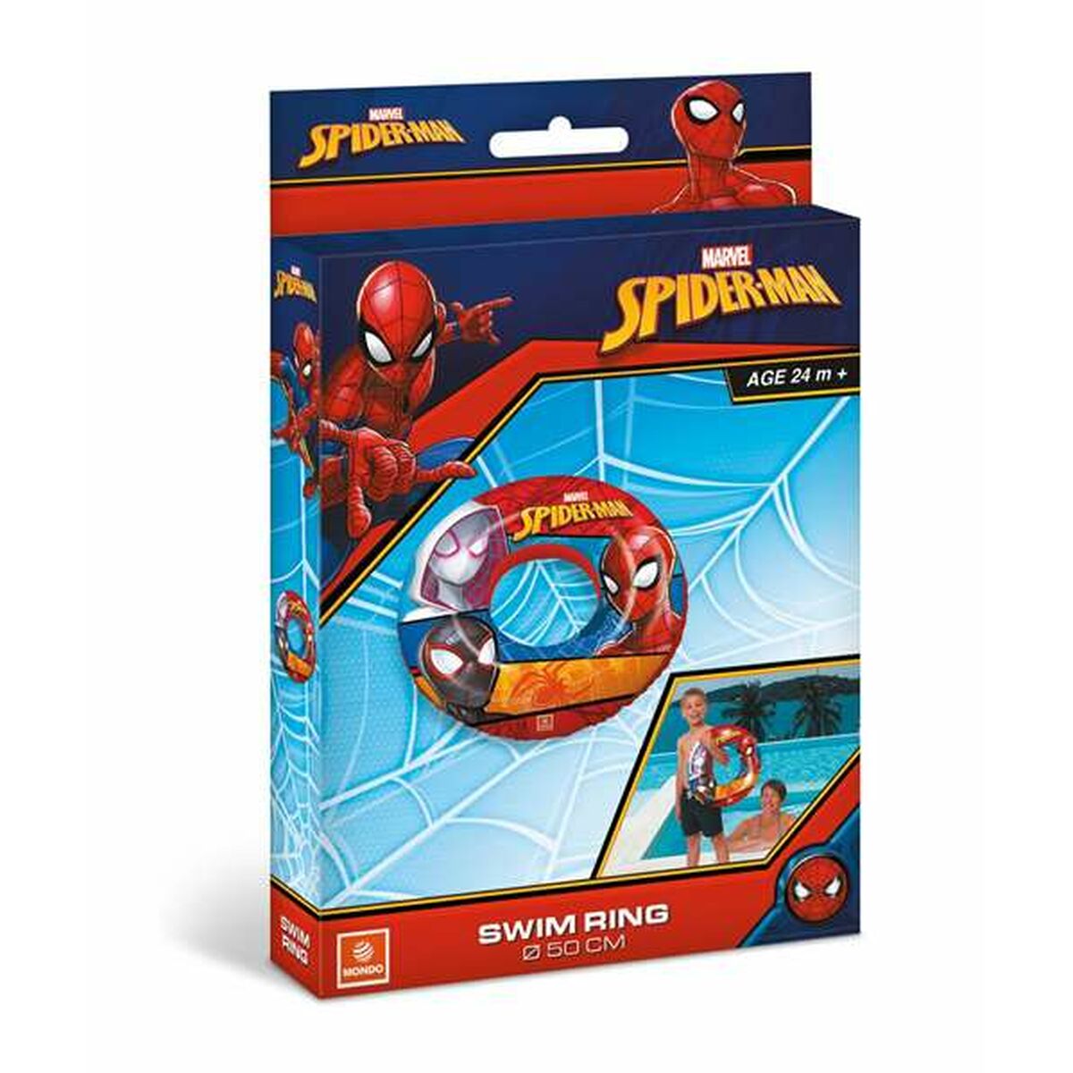 Меховая муфта Spider-Man 50 cm поплавок-2