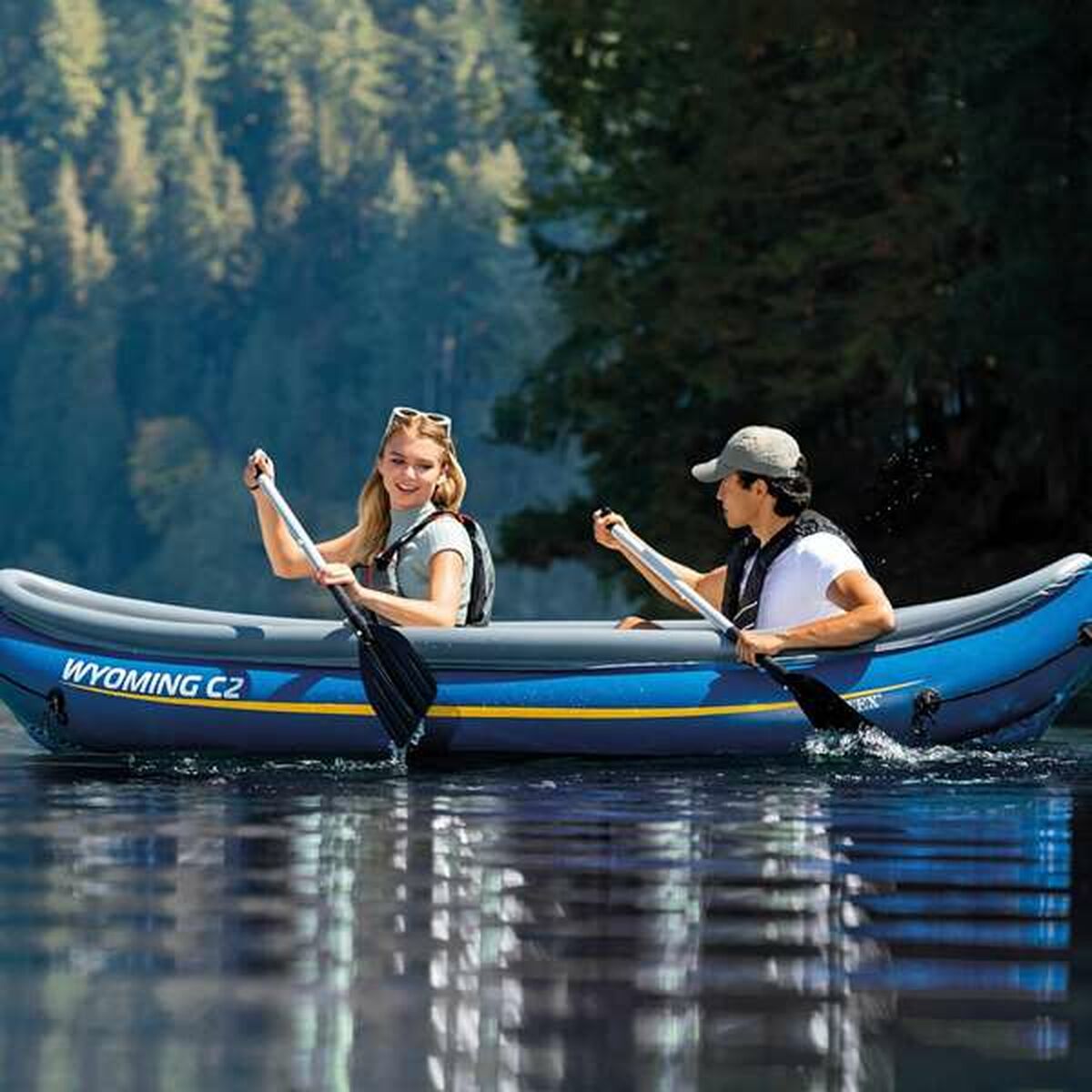 Надувной каноэ Colorbaby Wyoming C2 307 x 89 x 53 cm-5