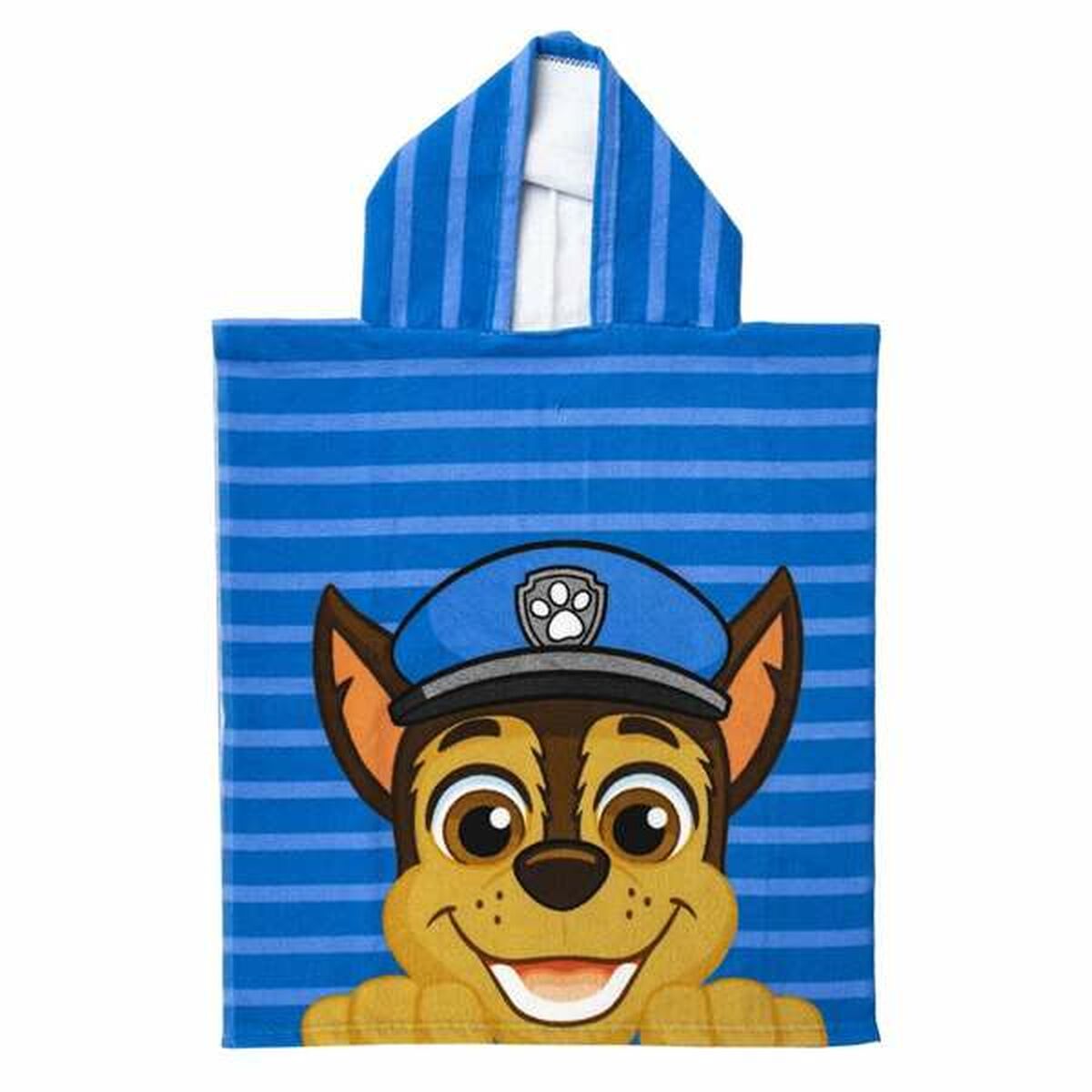 The Paw Patrol Blue 50 x 115 cm Hooded Poncho Towel-3