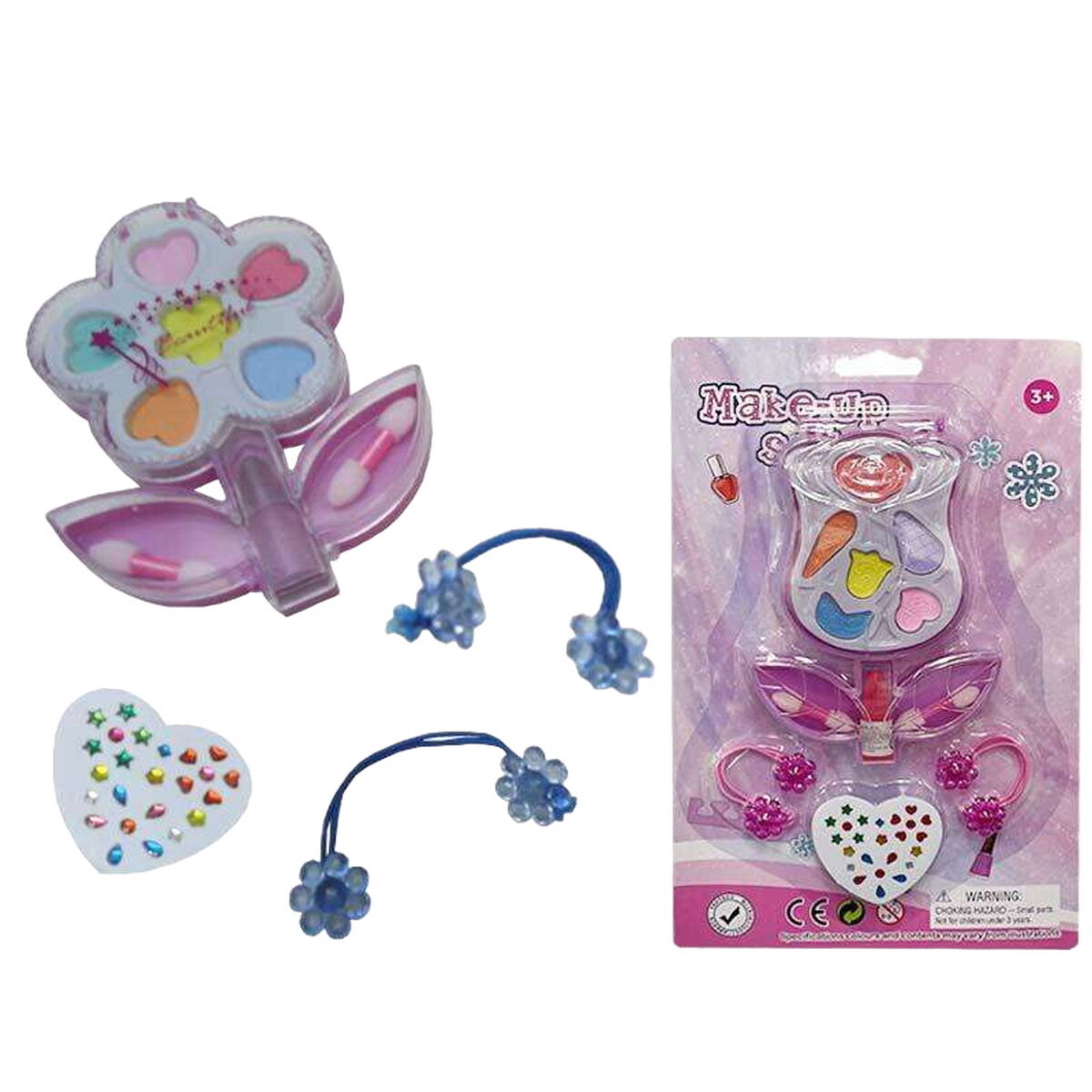 Kit de maquiagem infantil 18 x 28,5 cm