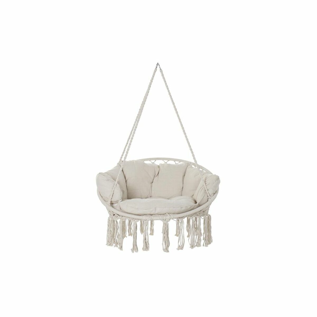Гамак DKD Home Decor Бежевый 100 x 80 x 145 cm (100 x 80 x 145 cm)-2