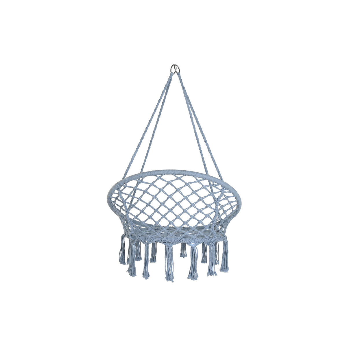 Гамак DKD Home Decor Небесный синий 80 x 63 x 128 cm-5